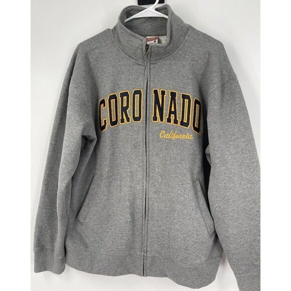 Vintage 90s MV Sport Pro Weave Men’s Zip Jacket Coronado California Sz M - Picture 1 of 5